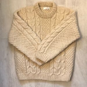100% wool hand made Native American sweater